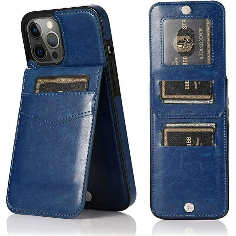 Unique Leather Wallet Phone Case for iPhone - Protect Your Device with Style