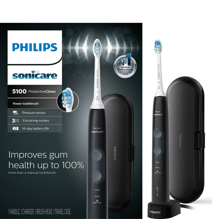 philips sonicareâ__ 2 series plaque control black rechargeable electric toothbrush - hx6211_07
