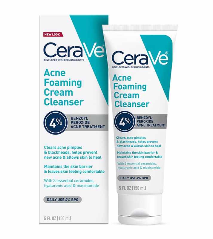 Acne-Fighting Foaming Cream Face Cleanser_ Oily Skin Facial Cleanser by CeraVe