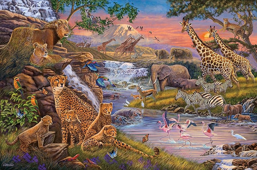Experience the Thrill of Adult Jigsaw Puzzles - 1000 Piece Challenge