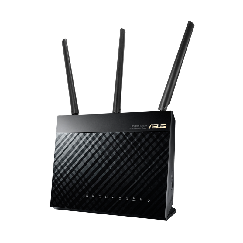 Fast and Reliable Wi-Fi with Asus Dual-Band AC750 Wireless Router RT-AC51U - 733 Mbps with USB Port