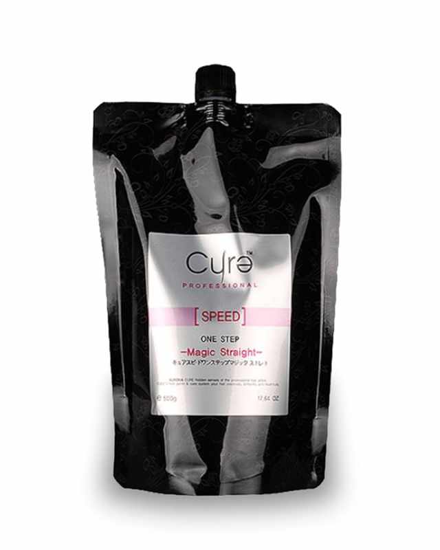 Japanese Magic Hair Straightening Treatment_ Cure One Step Straight Cream by Aurora