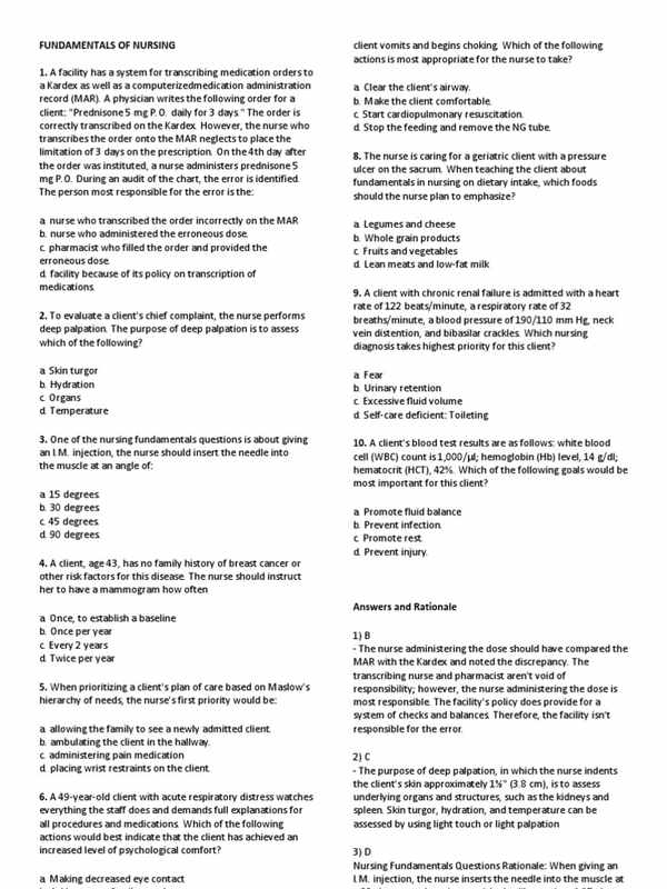 When to Question Orders_ A Nurse Should Question an Order for a Heating Pad for a Client Who Has