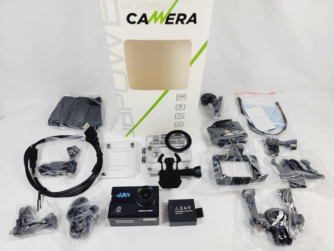dbpower action camera 4k 12mp