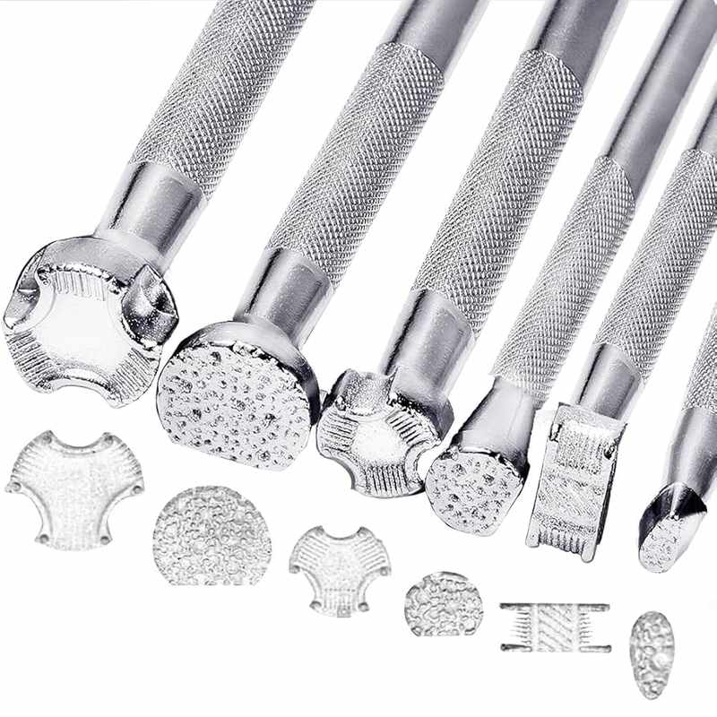 20pcs Leather Stamping Tool Set for Saddle Making and Leather Craft_ Essential Stamps for Leather Working