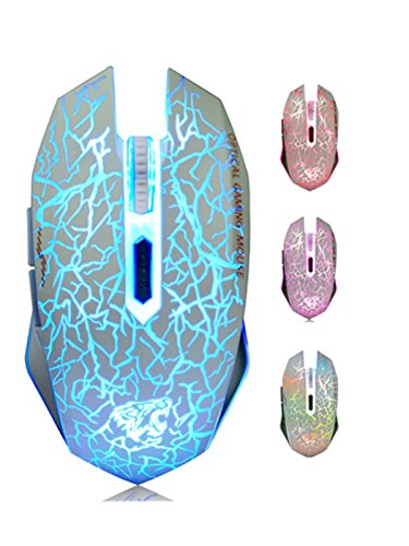 shirui l6 wireless optical gaming mouse rechargeable silent mice